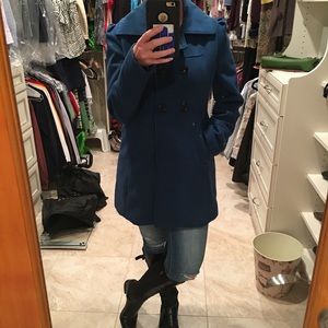 Teal Pea Coat